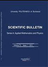 University Politehnica of Bucharest Scientific Bulletin-Series A-Applied Mathematics and Physics封面